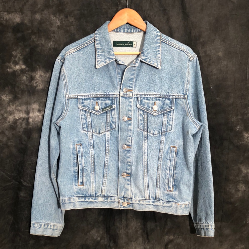 Bossini men’s trucker denim jacket medium